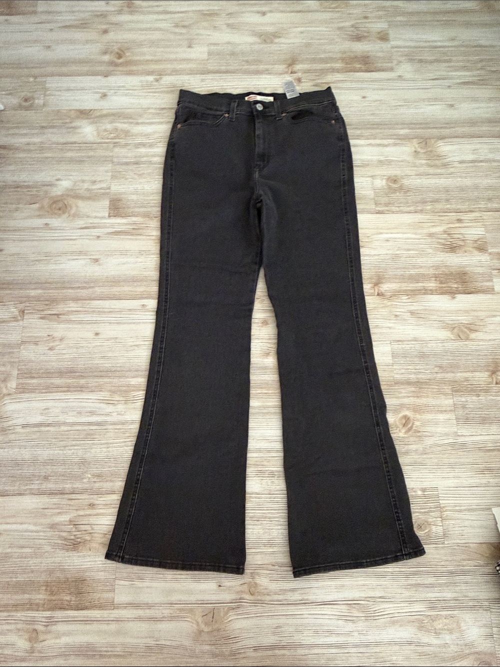 Signature by Levi Strauss Black Flare Jeans
